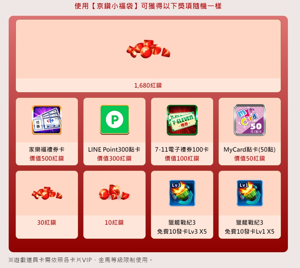 滿貫大亨優惠:豪華福袋京鑽送!抽東京來回機票卡、海量紅鑽!